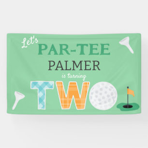 Banderoles Golf du Parc 2 Anniversaire Golf Party