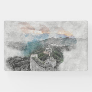 Banderoles Grande muraille de Chine