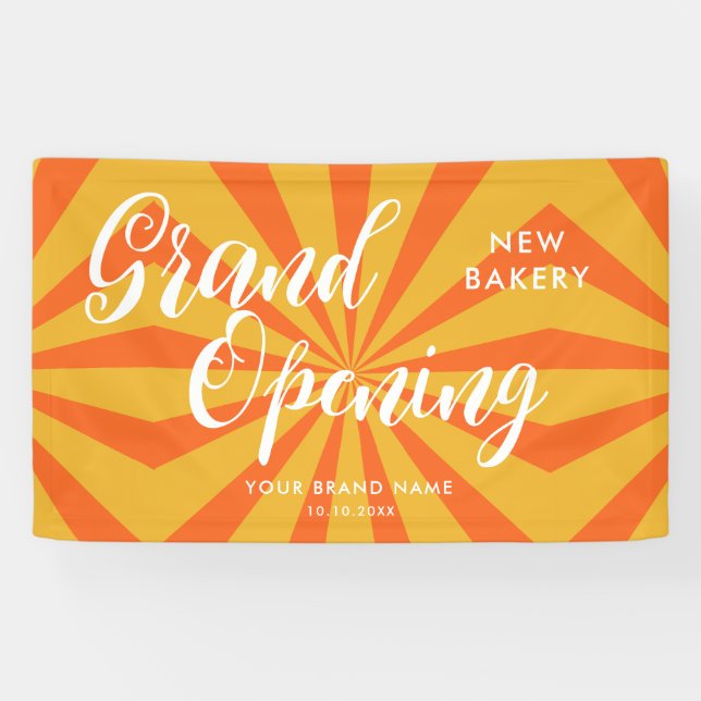 Banderoles Grande ouverture moderne (Horizontal)