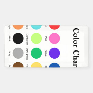 Banderoles Graphique en couleurs enseignants enfants graphiqu