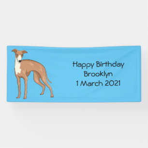 Banderoles Greyhound dog