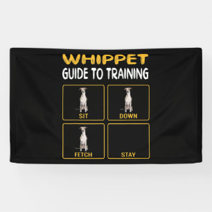Banderoles Guide Whippet Pour L'Entraînement De L'Obéissance 