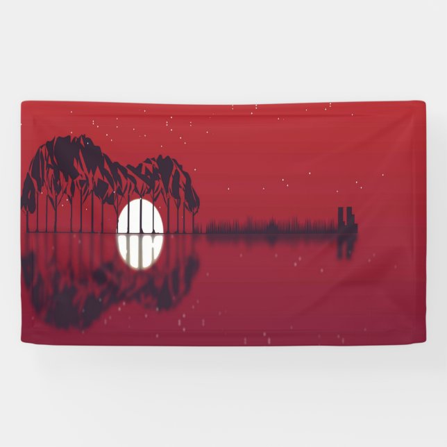 Banderoles Guitare Cove (Horizontal)