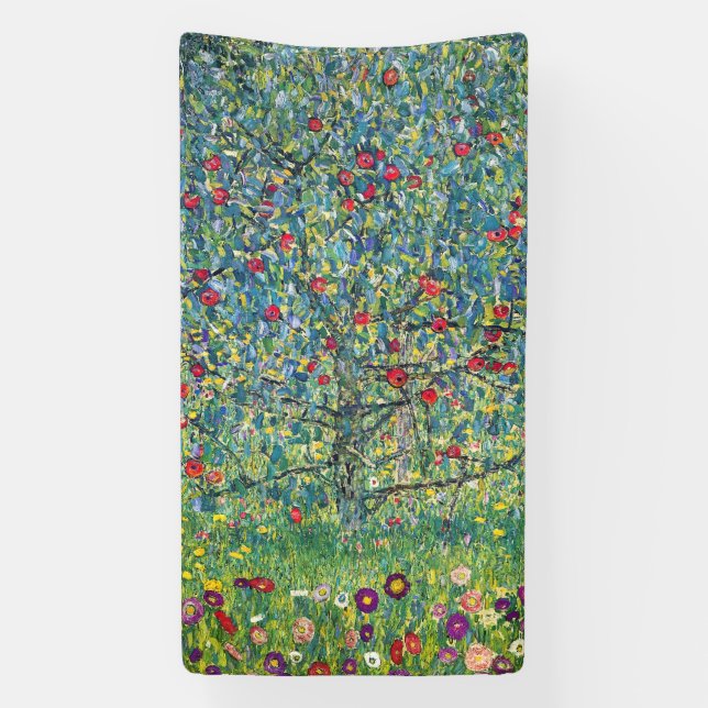 Banderoles Gustav Klimt - Pommier (Verticale)