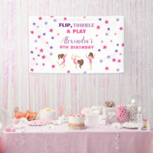 Gymnastique Girl Stars Anniversaire