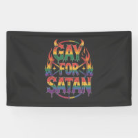 Hail Gay Satan Rainbow Baphomet Devil Goat LGBTQ