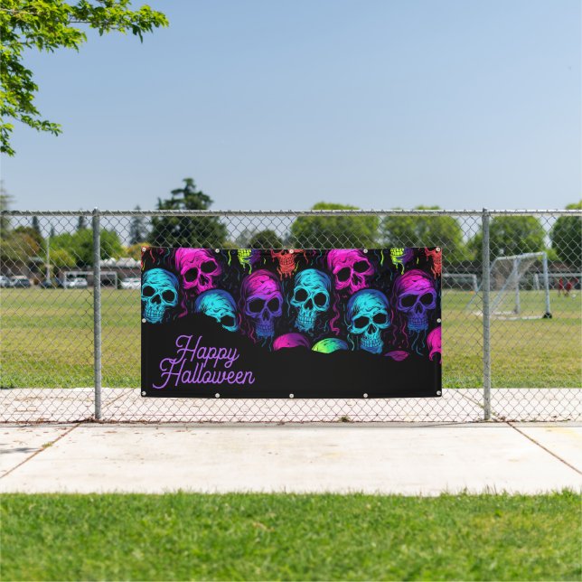 Banderoles Halloween en plein air (Insitu)