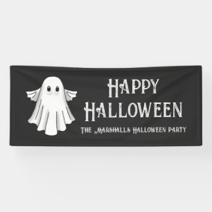 Banderoles Halloween fantôme éffrayant