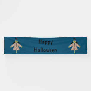 Banderoles Halloween Paille Écarette et Ravages personnalisés