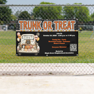 Banderoles Halloween Trunk or Treat
