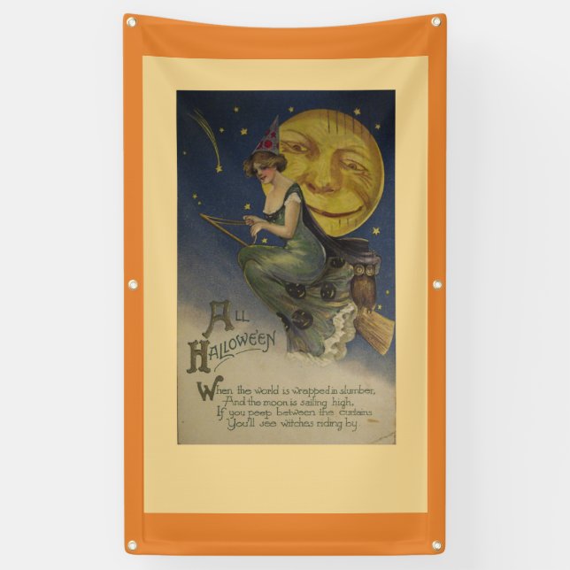 Banderoles Halloween vintage (Vertical)
