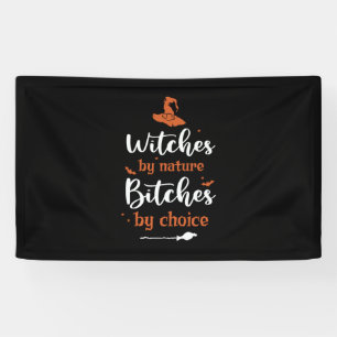 Banderoles Halloween Witches by Nature Birthday