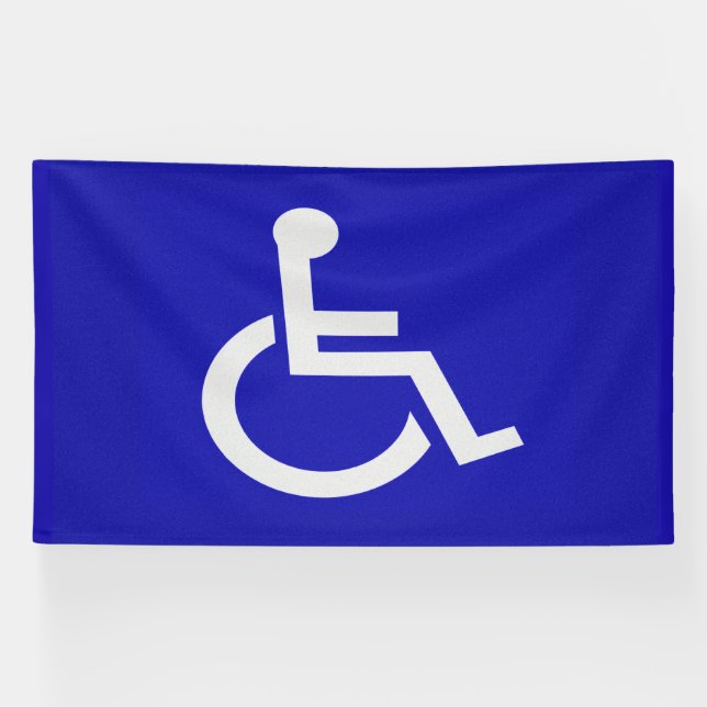 Banderoles Handicapés handicapés (Horizontal)