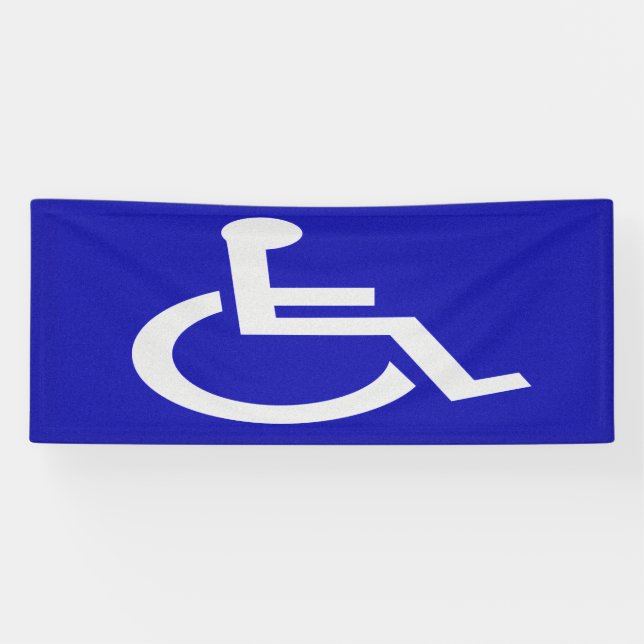 Banderoles Handicapés handicapés (Horizontal)