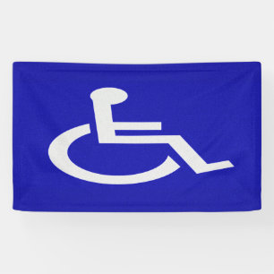 Banderoles Handicapés handicapés