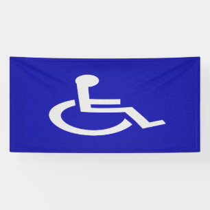 Banderoles Handicapés handicapés