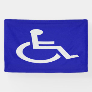 Banderoles Handicapés handicapés