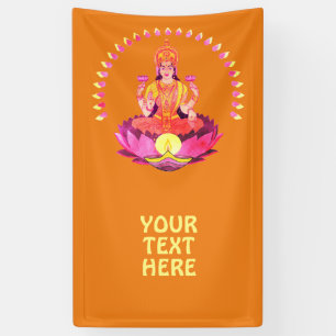 Banderoles Happy Diwali - Deepalavi Lakshmi Goddess 1