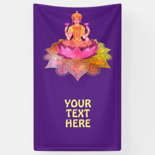 Banderoles Happy Diwali - Deepalavi Lakshmi Goddess 4