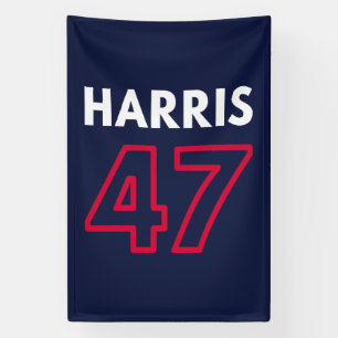 Banderoles Harris 47 III - Kamala Harris Pour Président