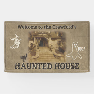 Banderoles Haunted House Halloween Party