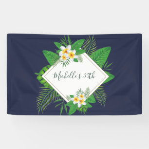 Banderoles Hawaii Aloha Luau fête d'anniversaire