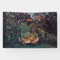 Henri Rousseau - Le lion affamé