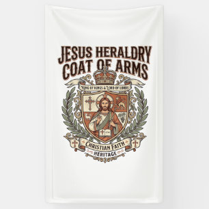 Banderoles Héraldique de Jésus Blason Héraldique de Jésus Bla