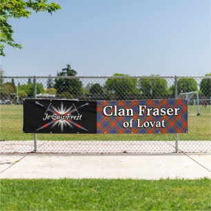 Banderoles Highland Festival Clan Fraser de Lovat Tent