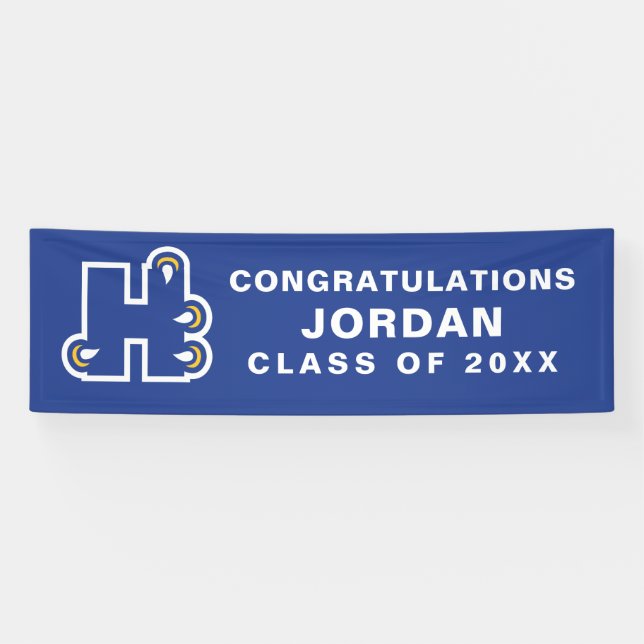 Banderoles Hilbert College H (Horizontal)