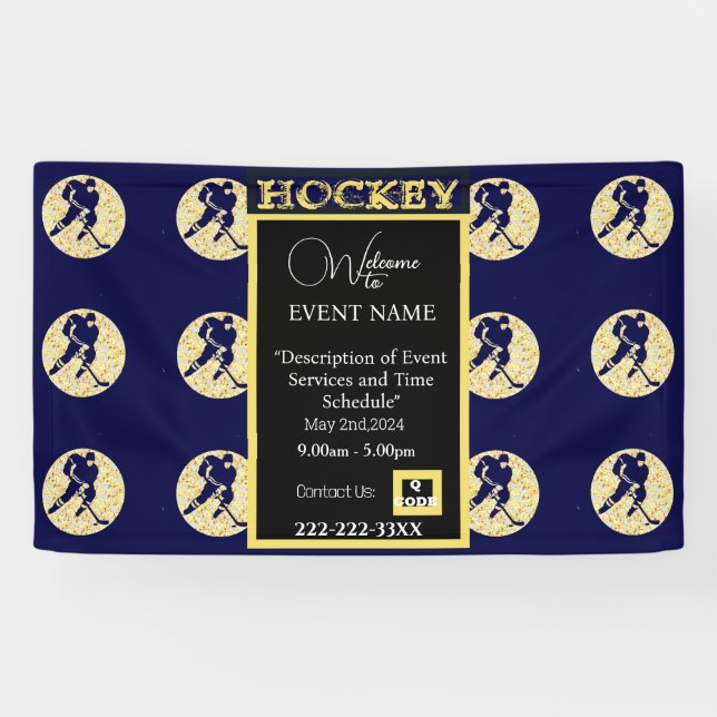 BANDEROLES HOCKEY  (Horizontal)