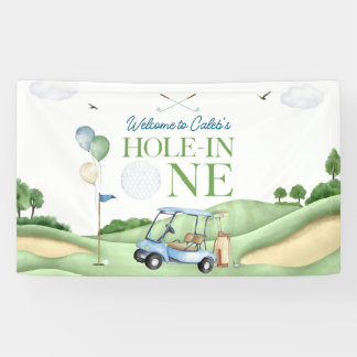 Banderoles Hole In One Boy Golf First Birthday Par-Tee