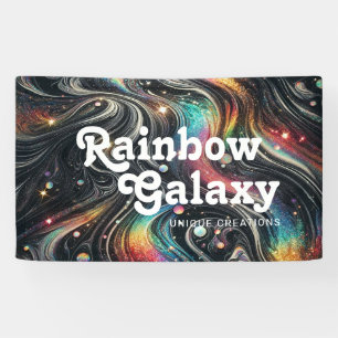 Banderoles Holographique Parties scintillant arc-en-ciel les 
