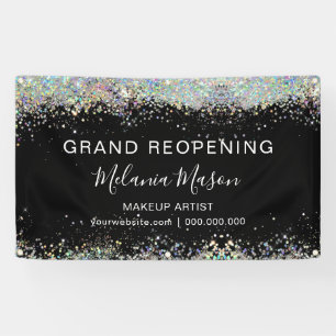 Banderoles Holographique Parties scintillant maquillage Artis