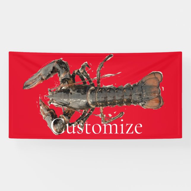 Banderoles Homard frais du Maine Thunder_Cove (Horizontal)