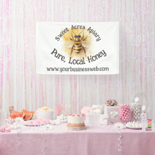 Banderoles Honey Bee Business Apiary Honeybee Honeypeb