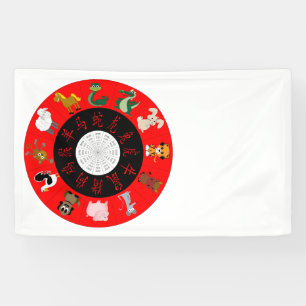 Banderoles Horoscope chinois