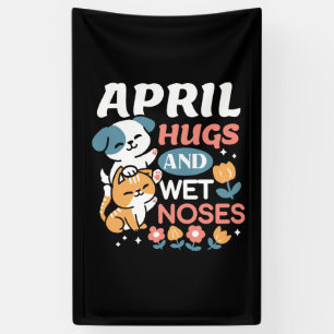 Banderoles Hugs, Nez Humide et Vibes de Printemps - Animaux d