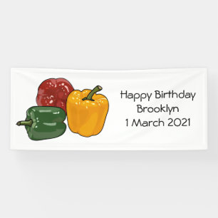 Banderoles Illustration de dessin de Capsicum