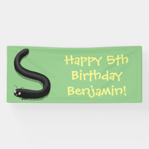 Banderoles Illustration de dessin mignon millipede