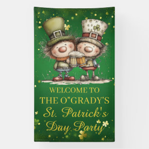 Banderoles Illustration festive de la fête de la Saint-Patric