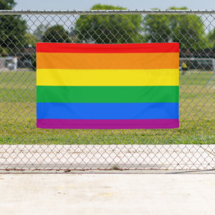 Banderoles Indicateur Gay pride traditionnel