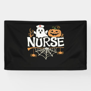 Banderoles Infirmière amusante Halloween Fantôme Design Essen
