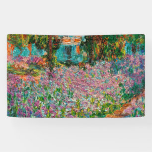 Banderoles Iris Jardin Monet Giverny fleurs
