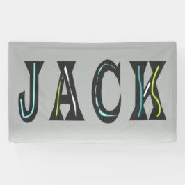 Banderoles Jack l'homme est de retour