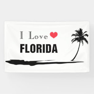 Banderoles J'aime la Floride