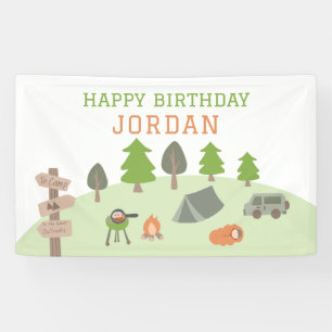 Banderoles Jardin Camping Anniversaire sous les étoiles En pl