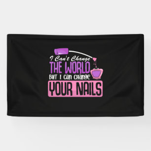 Banderoles Je peux changer vos ongles