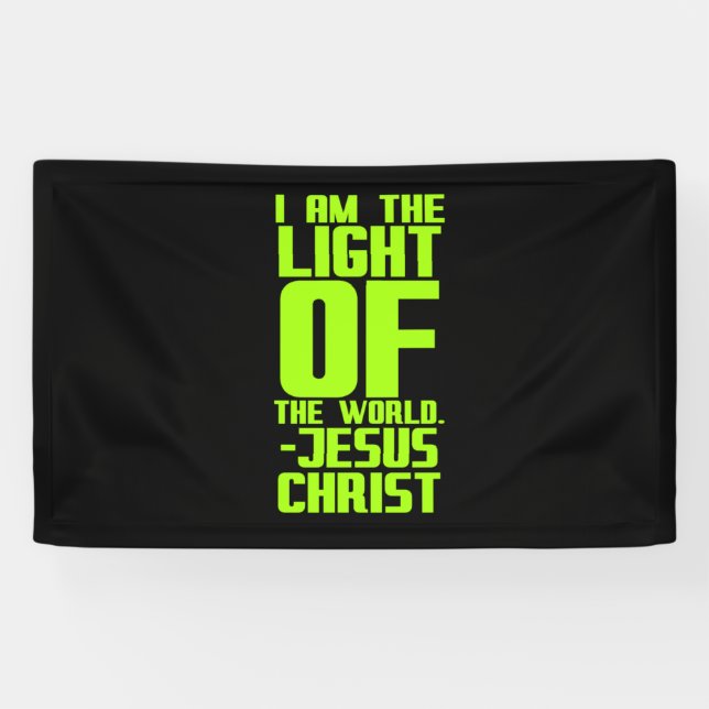 Banderoles Jésus-Christ de la Bible (Horizontal)