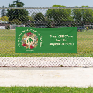 Banderoles JÉSUS DE Noël EST LA RAISON